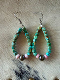 The Blush & Sage Hoops