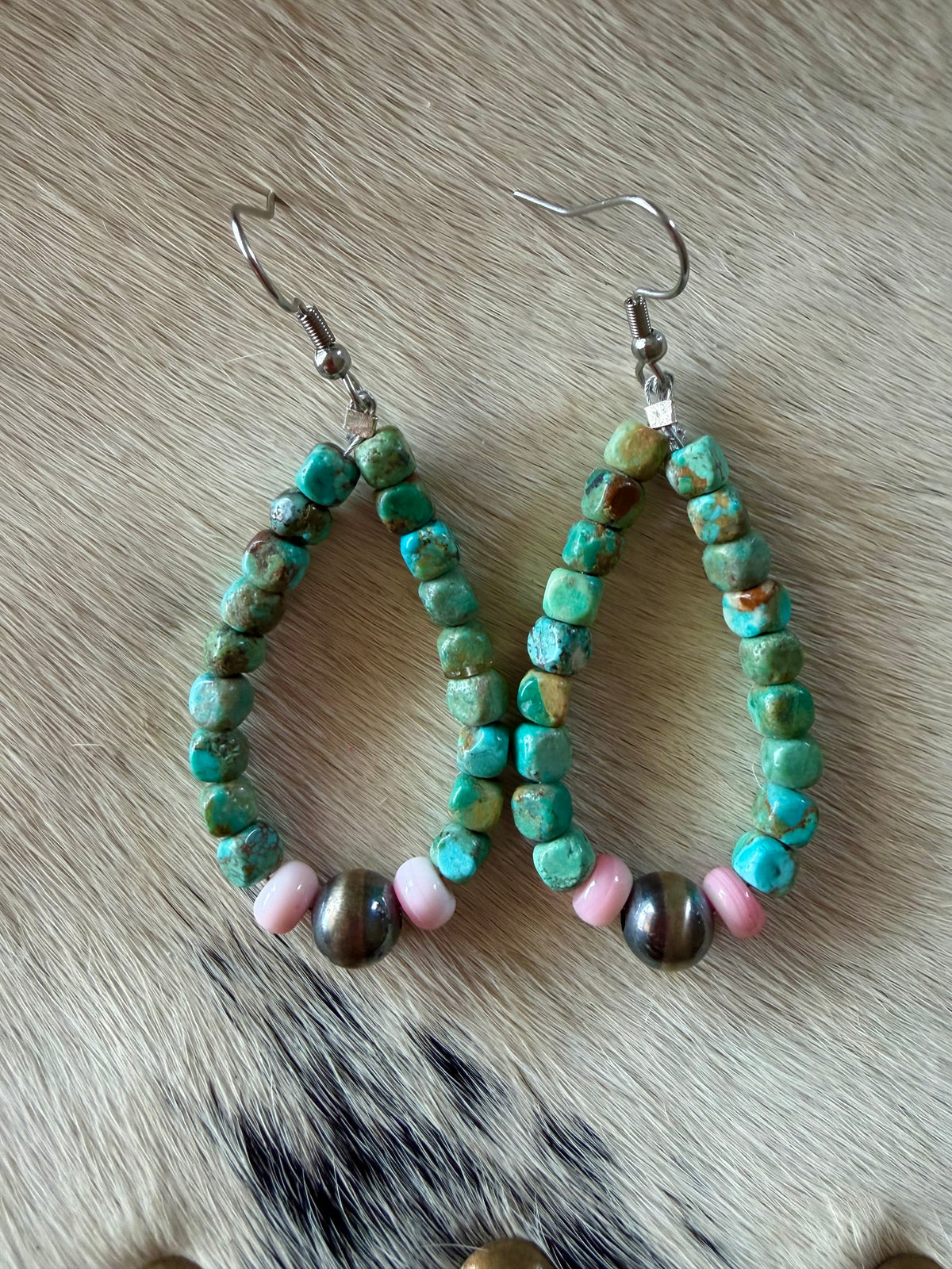The Blush & Sage Hoops