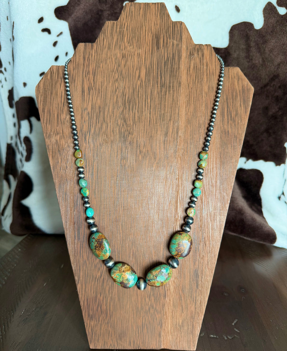 The Statement Stone Turquoise Necklace