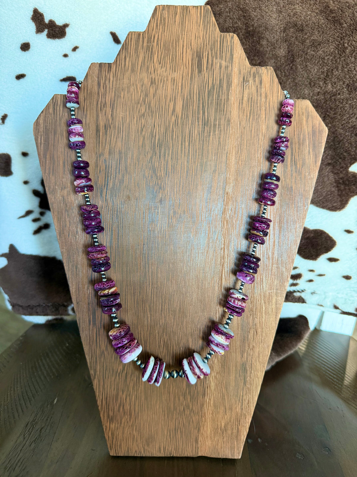 The Purple Spiny Statement Necklace